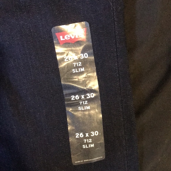 Levi’s dark blue 713 slim jeans BNWT - Picture 4 of 4